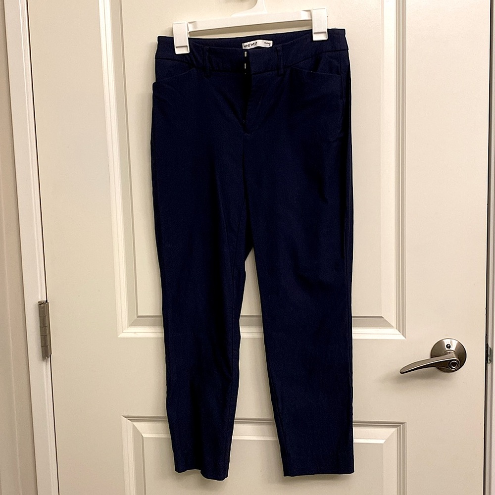 Nine West Petite Slim Ankle Trousers - 6P